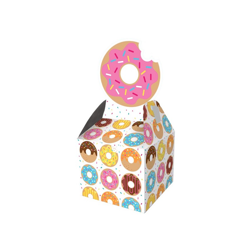 8 Donut Party Treat Boxes