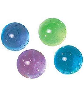 12 Balles Rebondissantes Paillettes
