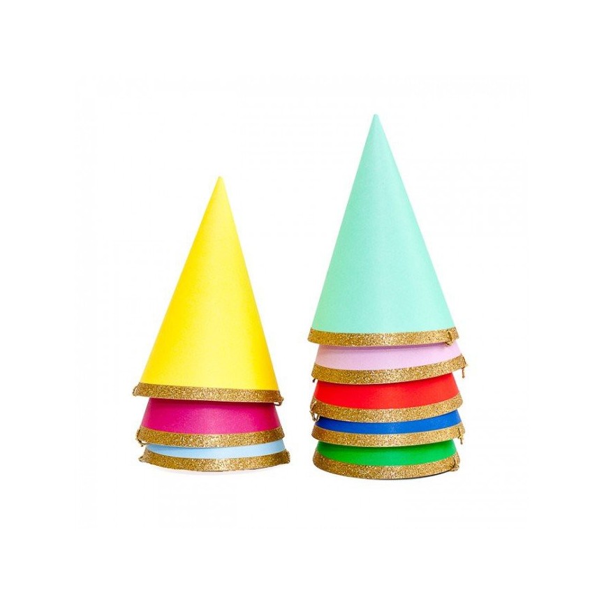 8 Birthday Party Hats
