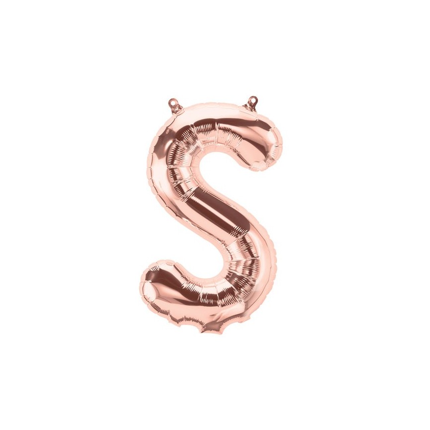 Ballon Mylar Rose Gold S