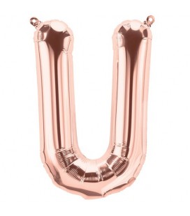 Ballon Mylar Rose Gold U