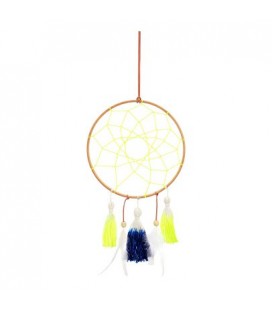 Blue & Yellow Dream Catcher