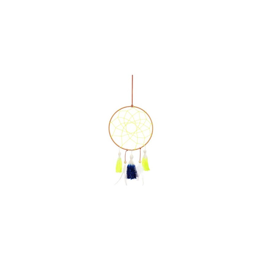 Blue & Yellow Dream Catcher