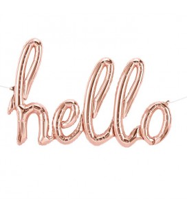 Hello Mylar Balloon