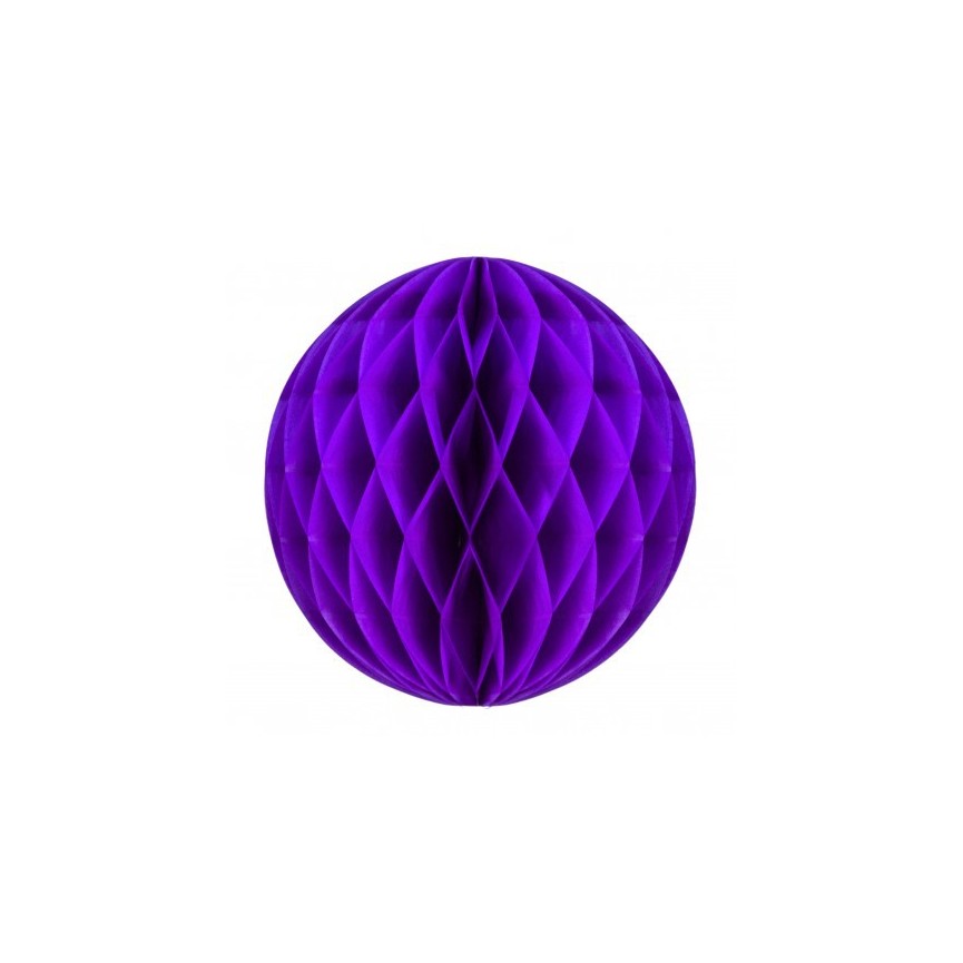 Grande Boule Alvéolée Violet