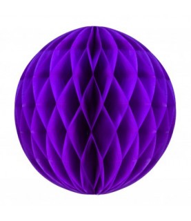 Big Purple Honeycomb Ball