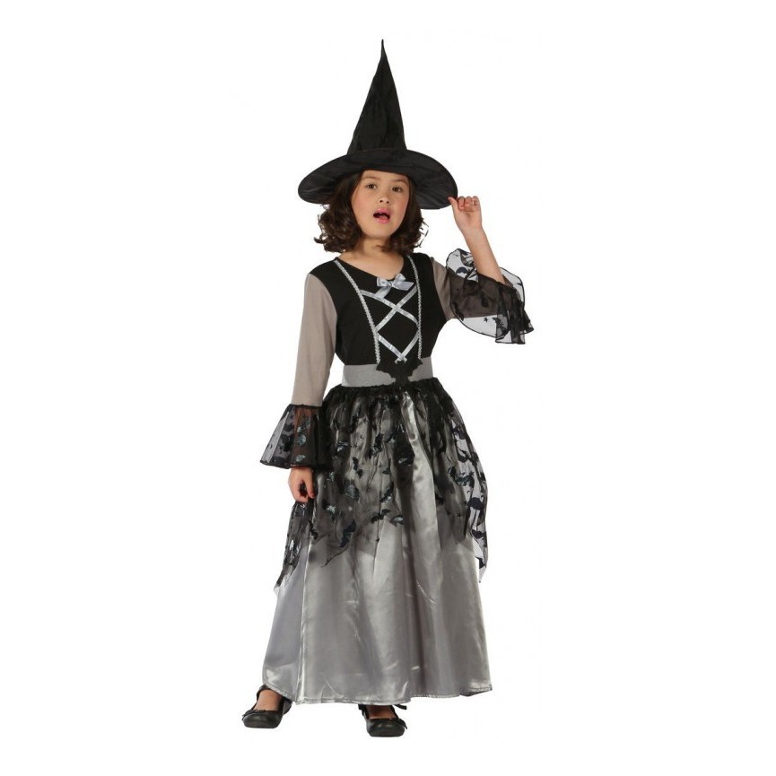 Witch Costume Black & Grey