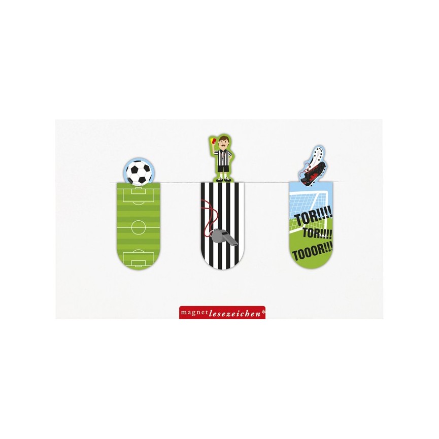 Marques-Pages Magnétiques Foot