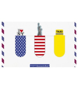 Magnetic Bookmarks New York