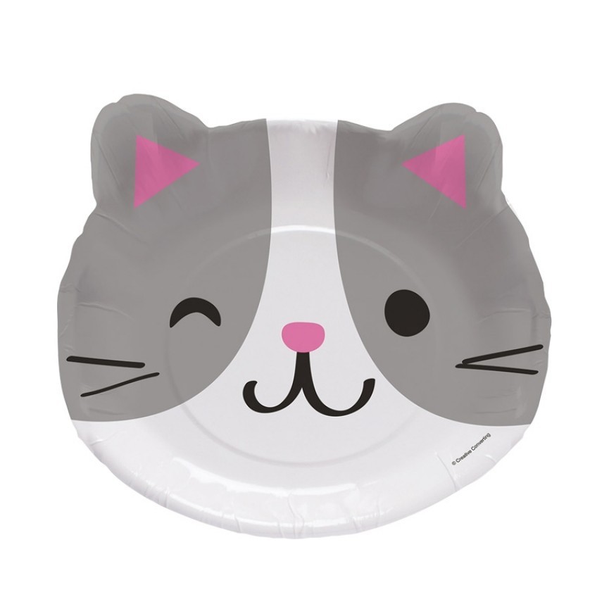 Cat Party Cat Face Plates