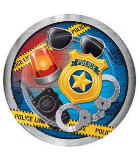 Police Party Plates