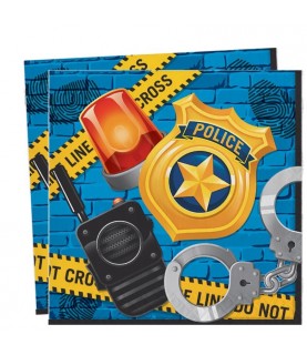 Police Party Servietten