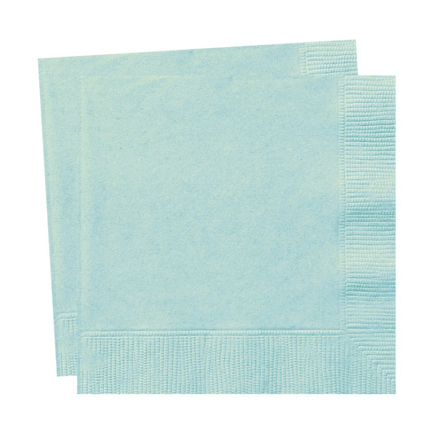20 MINT LUNCH NAPKINS