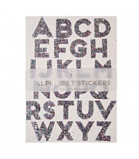 Multicolor Glitter Stickers