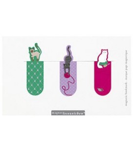 Magnetic Bookmarks Cats