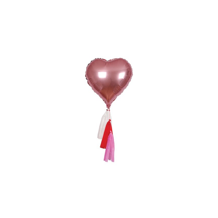 Heart Mylar Balloons