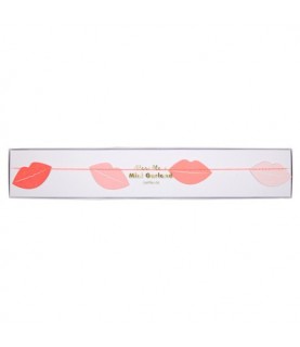 Mini Lippen Girlande