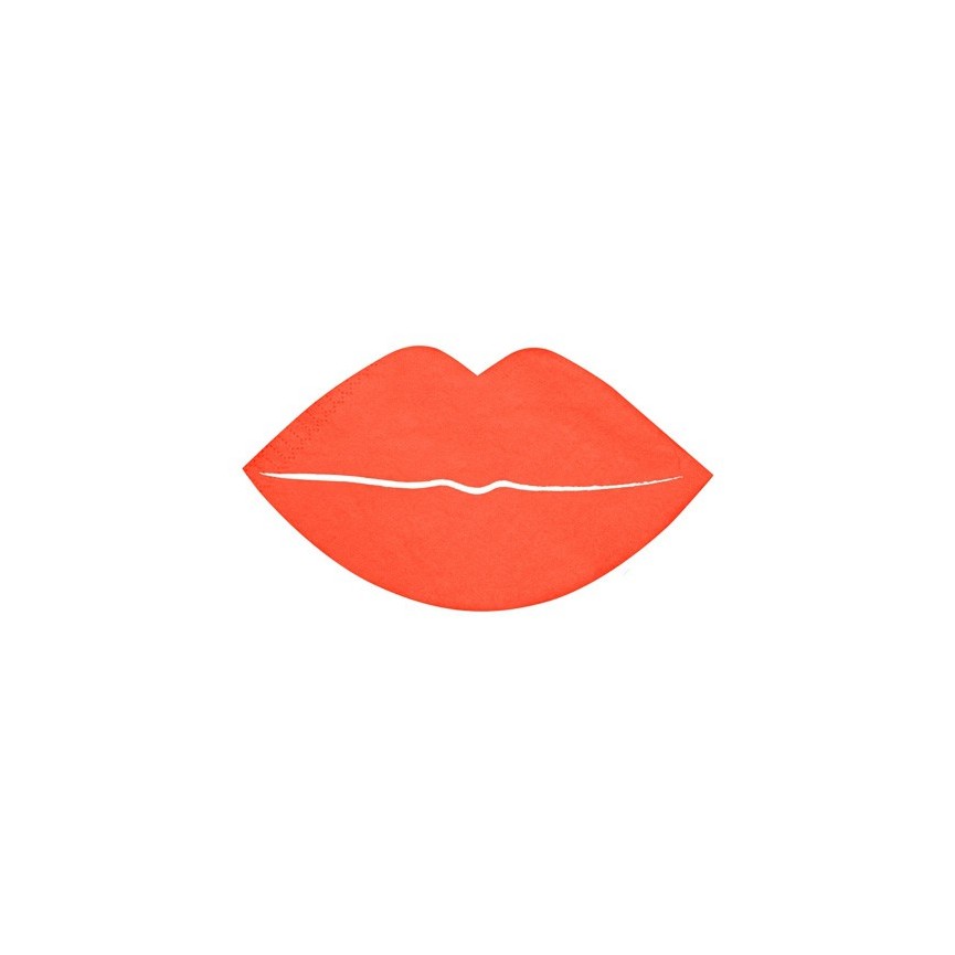 Serviettes en forme de Bouche