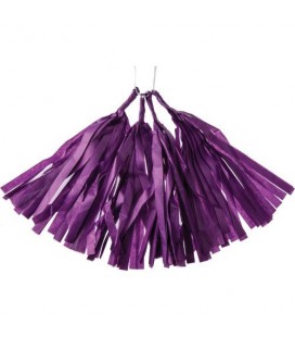 4 Purple Quasten