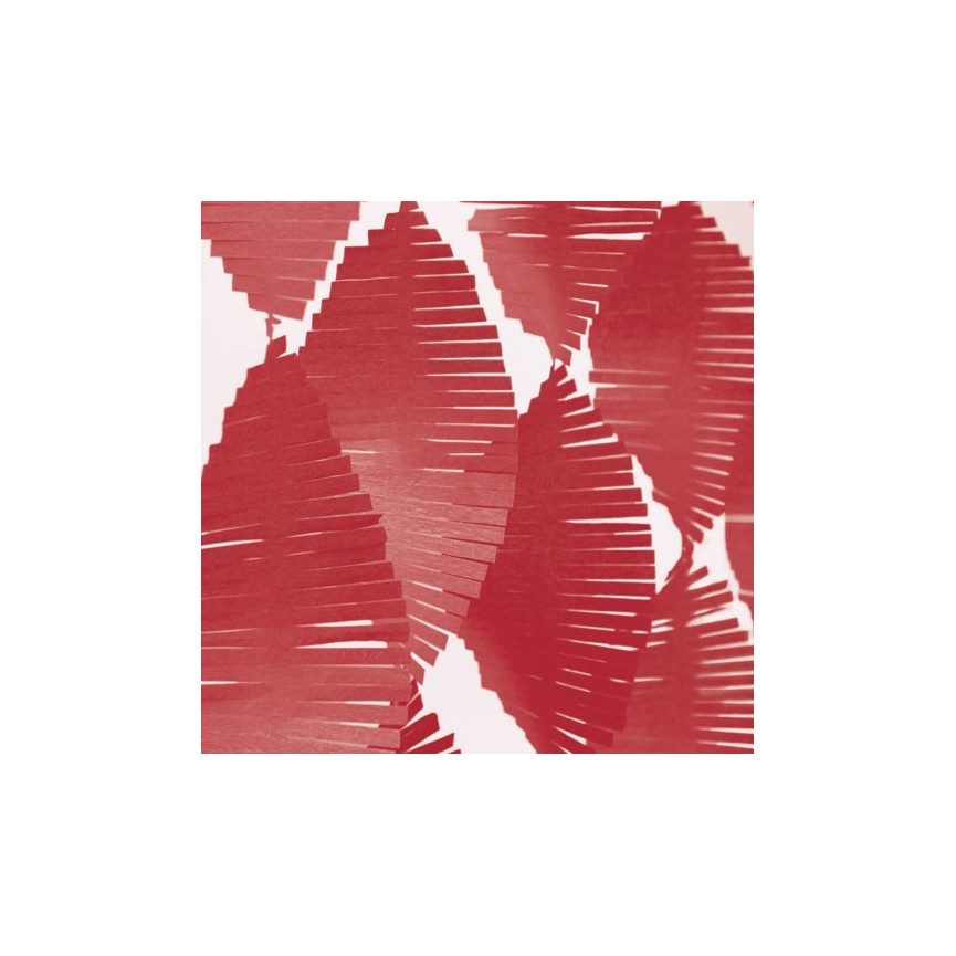 Guirlande de Franges Rouge