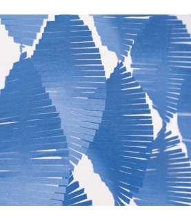 Guirlande de Franges Bleu Clair