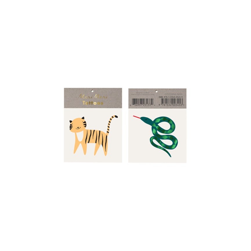 Jungle Temporary Tattoos