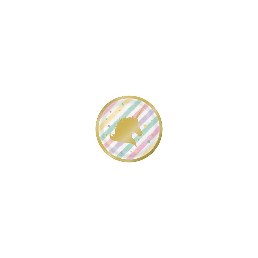 Unicorn Sparkle Luncheon Plates Unicorn Sparkle Luncheon Plates
