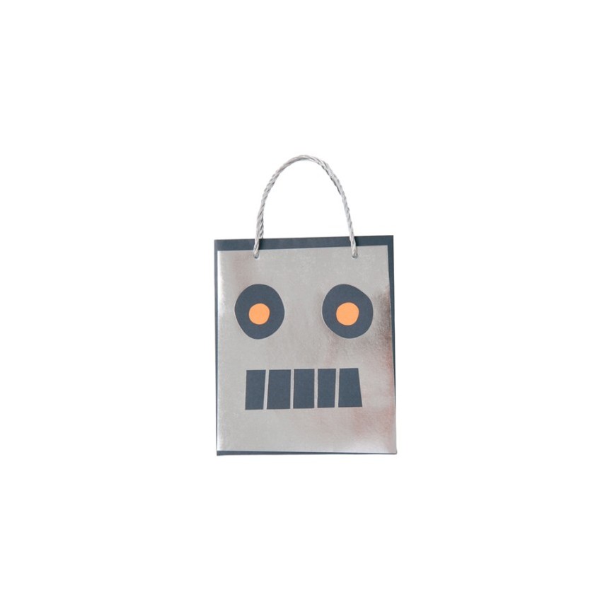 Space Robot Treat Bags