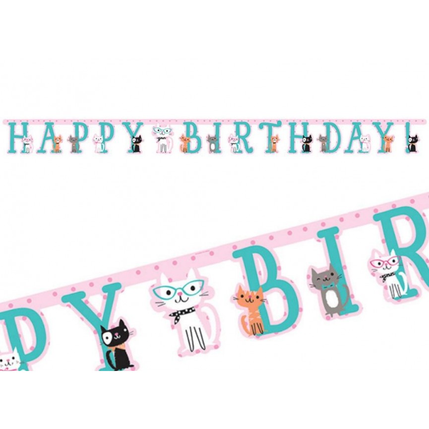 Cat Party Garland