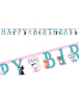 Cat Party Girlande