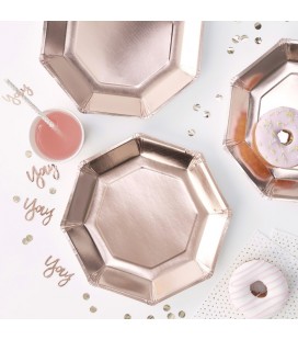 Rose Gold Plates