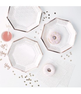 Rose Gold Plates