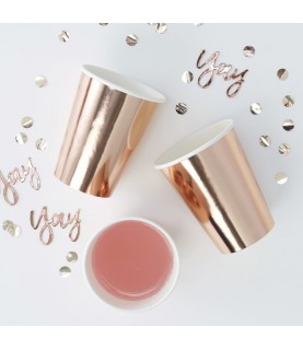 Rose Gold Cups
