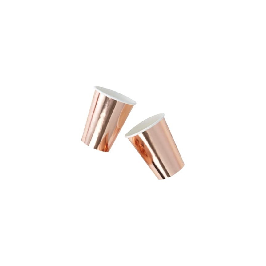 Rose Gold Becher