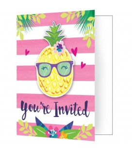 Invitations Pineapple Friends