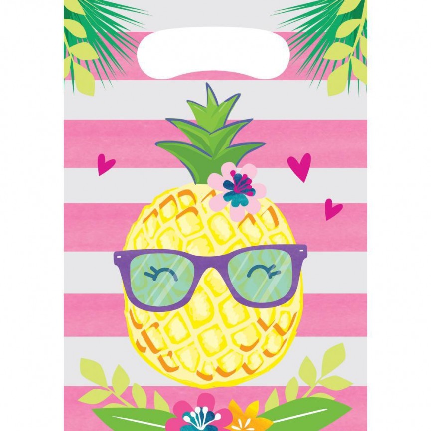 Pineapple Friends Treat Bags