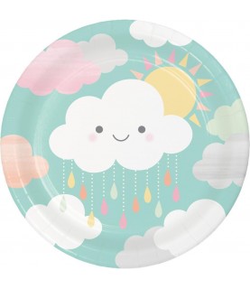 Happy Clouds Dinner Plates