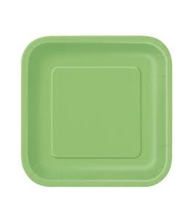 14 Lime Dinner Plates