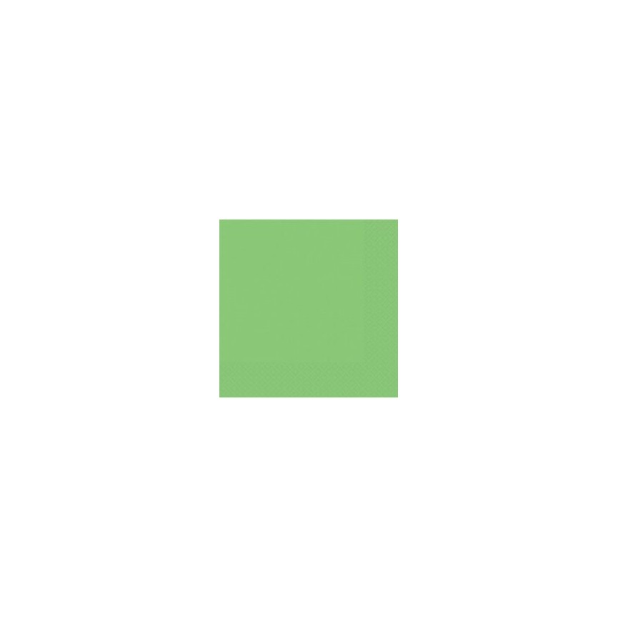 20 Grandes Serviettes Lime