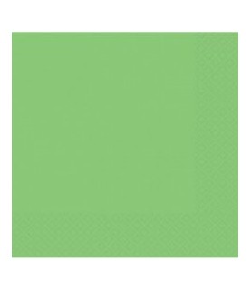 20 Lime Lunch Napkins