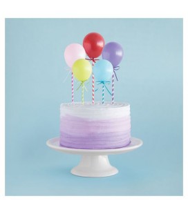 Mini Balloons Cake Topper