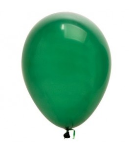 10 Ballons Verts