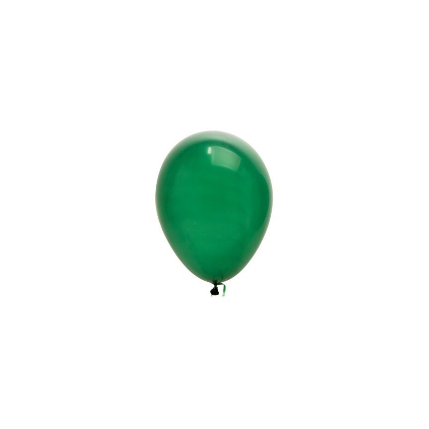10 Green Balloons
