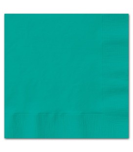 20 Turquoise Lunch Napkins