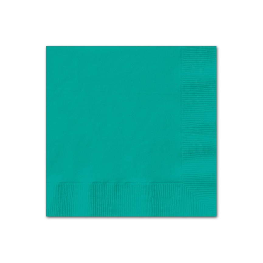 20 Turquoise Lunch Napkins