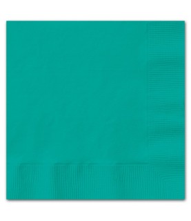 20 Turquoise Lunch Napkins