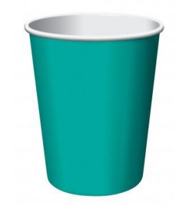 14 Turquoise Cups
