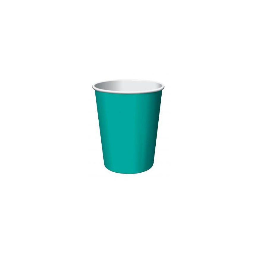 14 Turquoise Cups