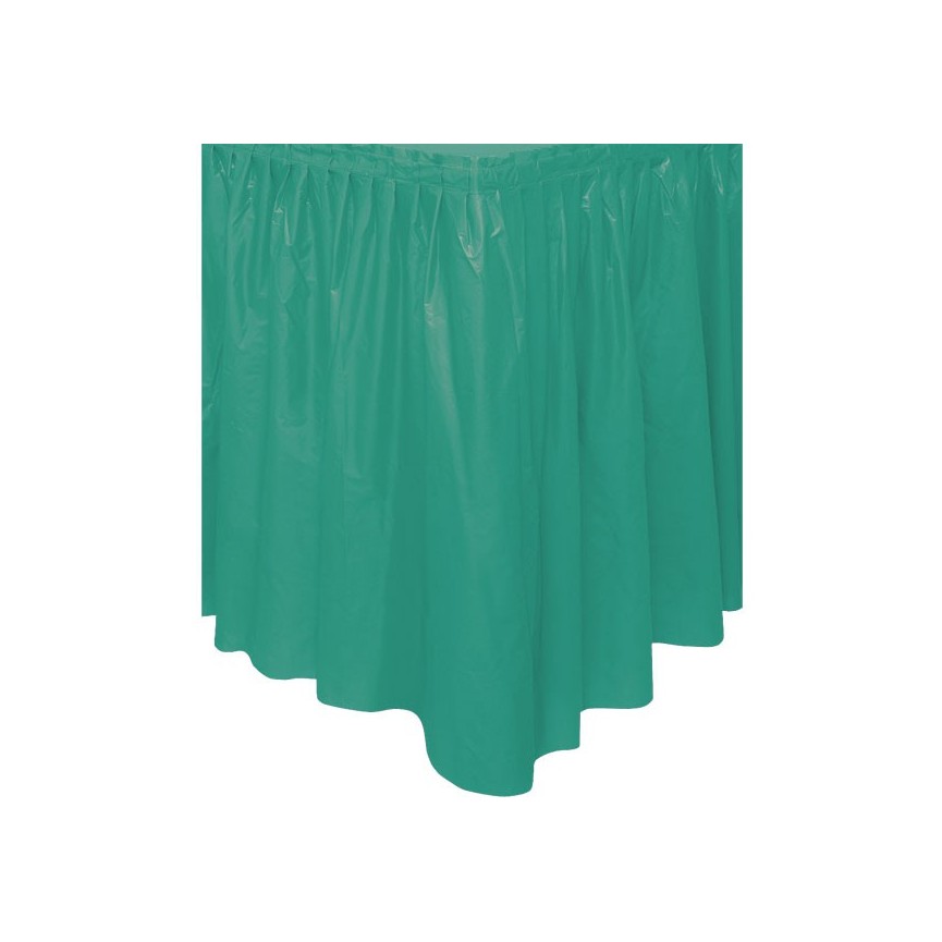 Turquoise Tableskirt