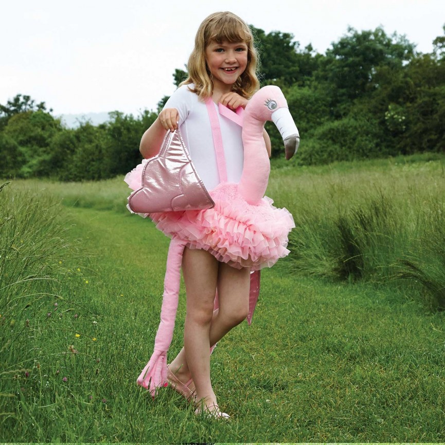 Rosa Flamingo Kinderverkleidung